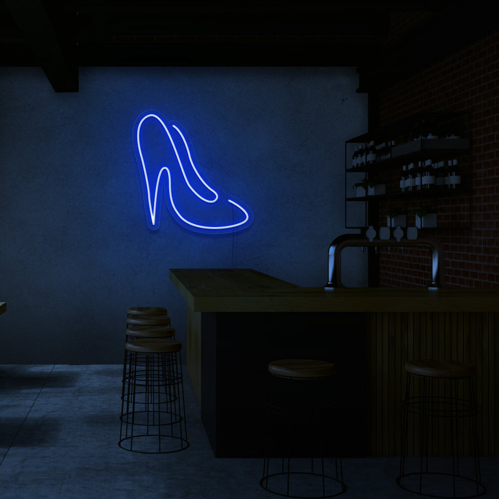 High Heel Neon Sign