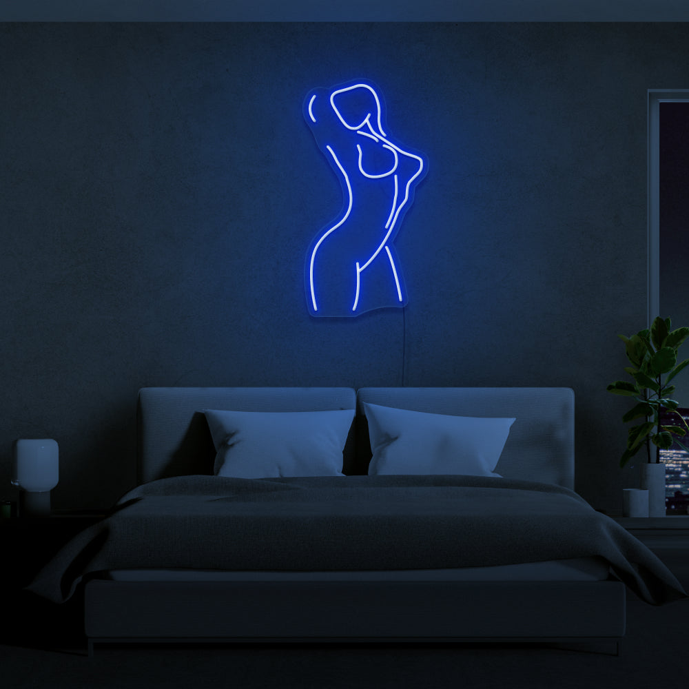 Female Body Neon Sign