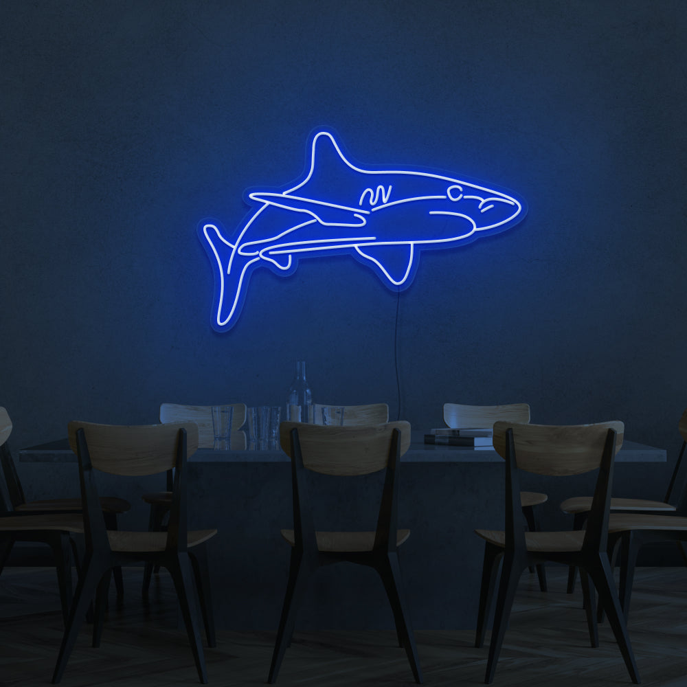 Shark Neon Sign