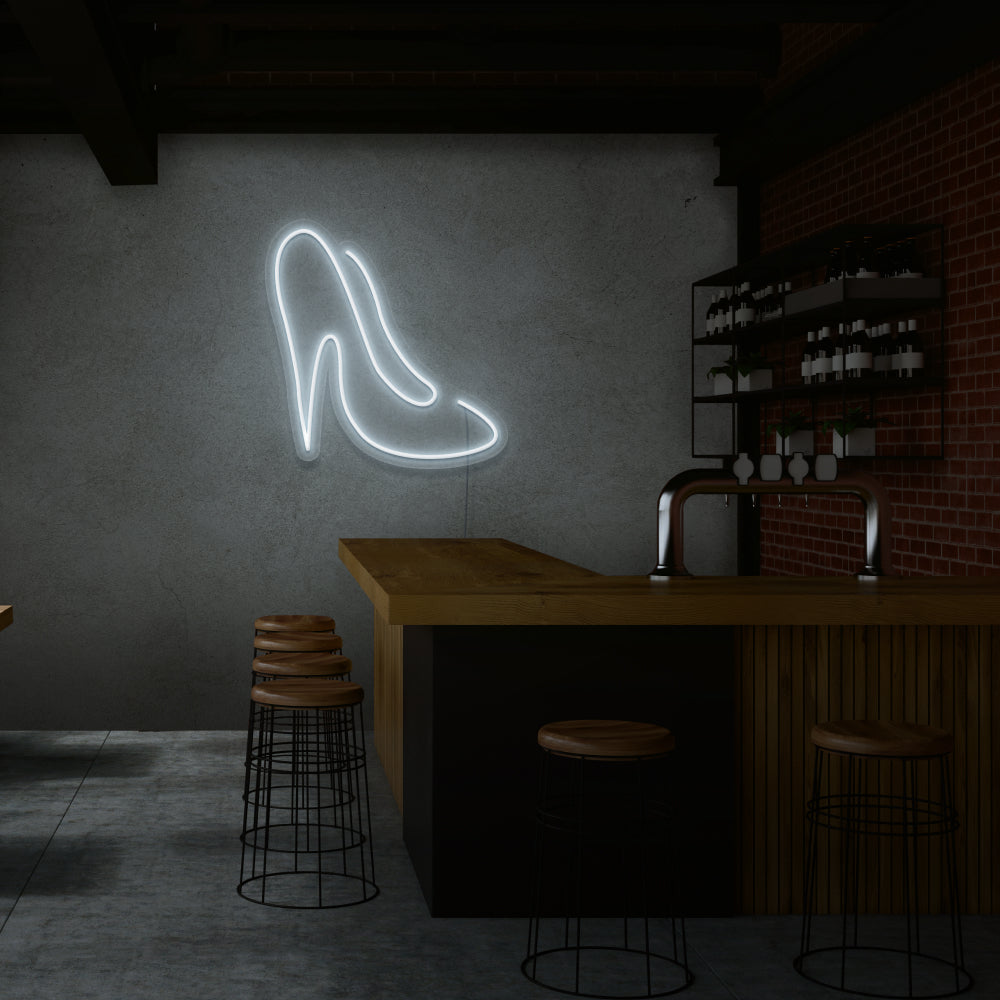 High Heel Neon Sign