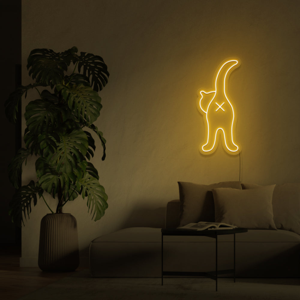 Cat v3 Neon Sign