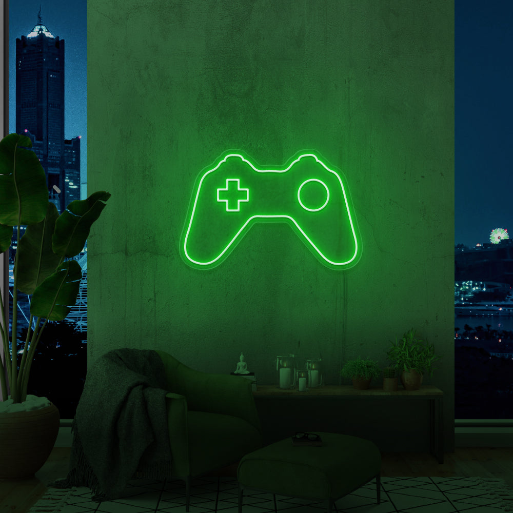 Gaming Controller Neon Sign