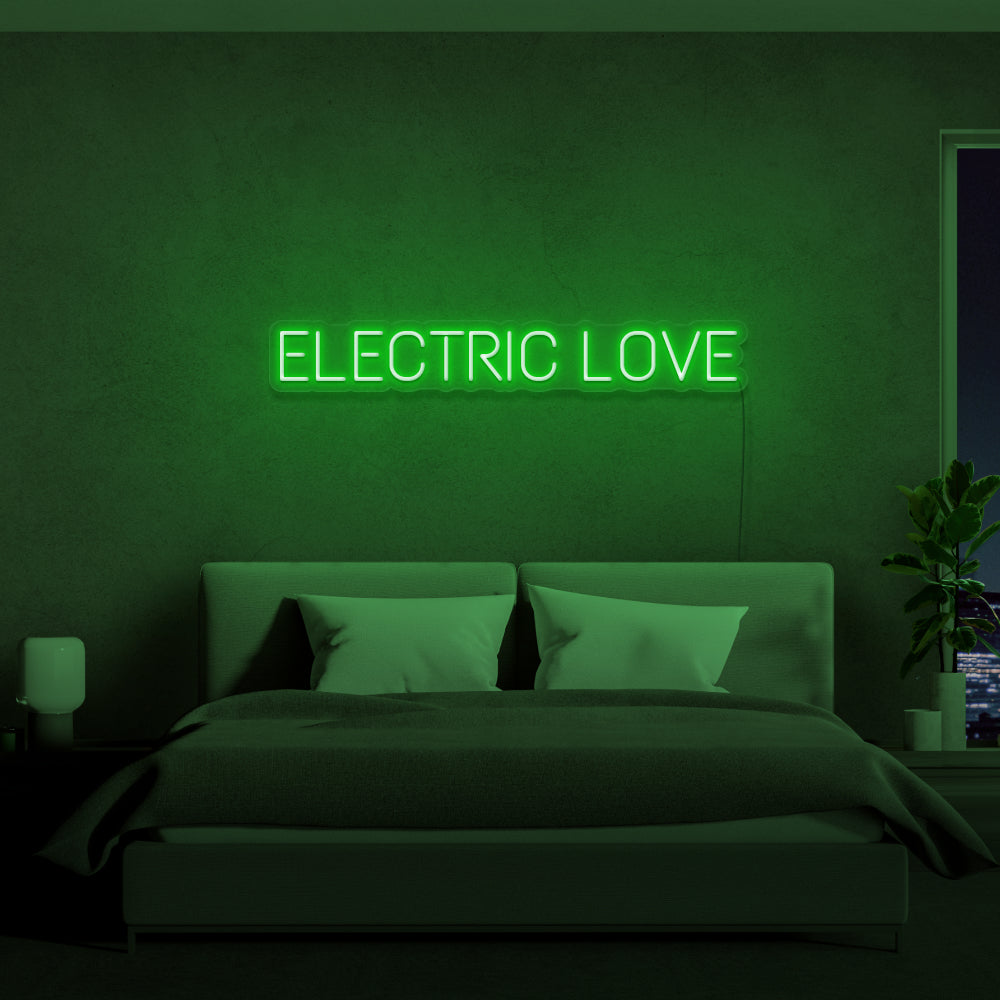 Electric Love Neon Sign