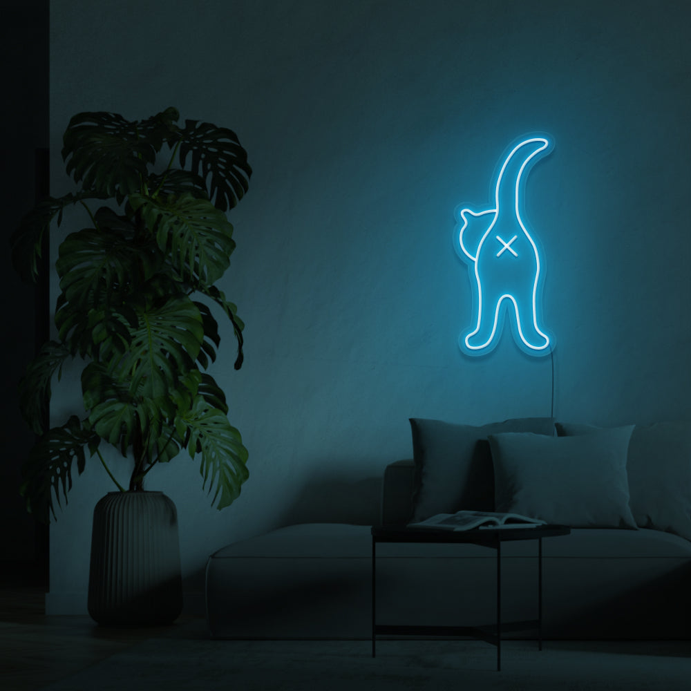 Cat v3 Neon Sign