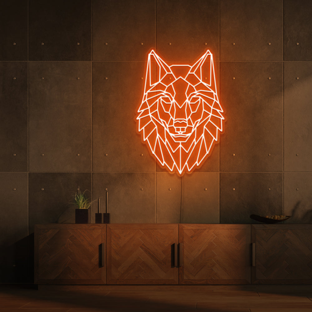 Wolf Neon Sign