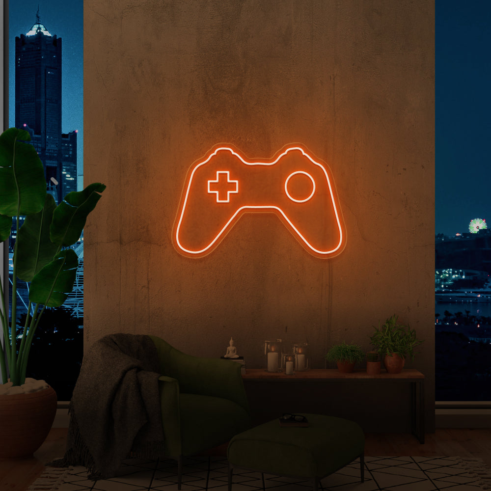 Gaming Controller Neon Sign