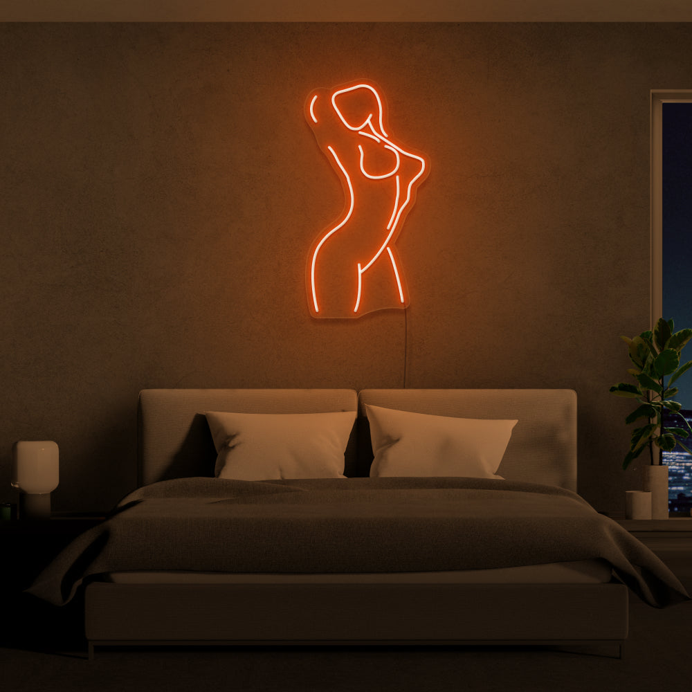 Female Body Neon Sign