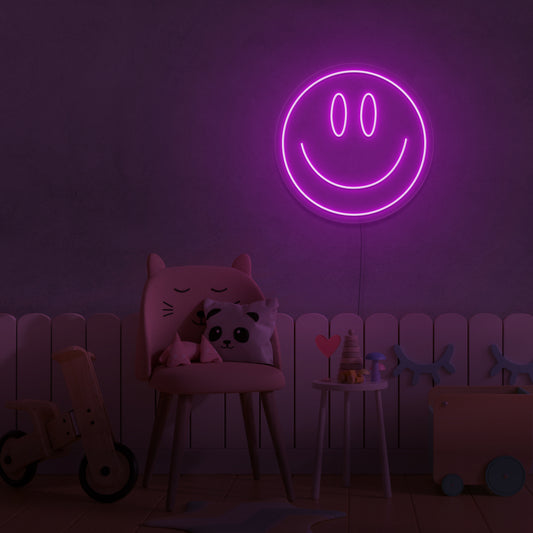 Smiley Face Neon Sign