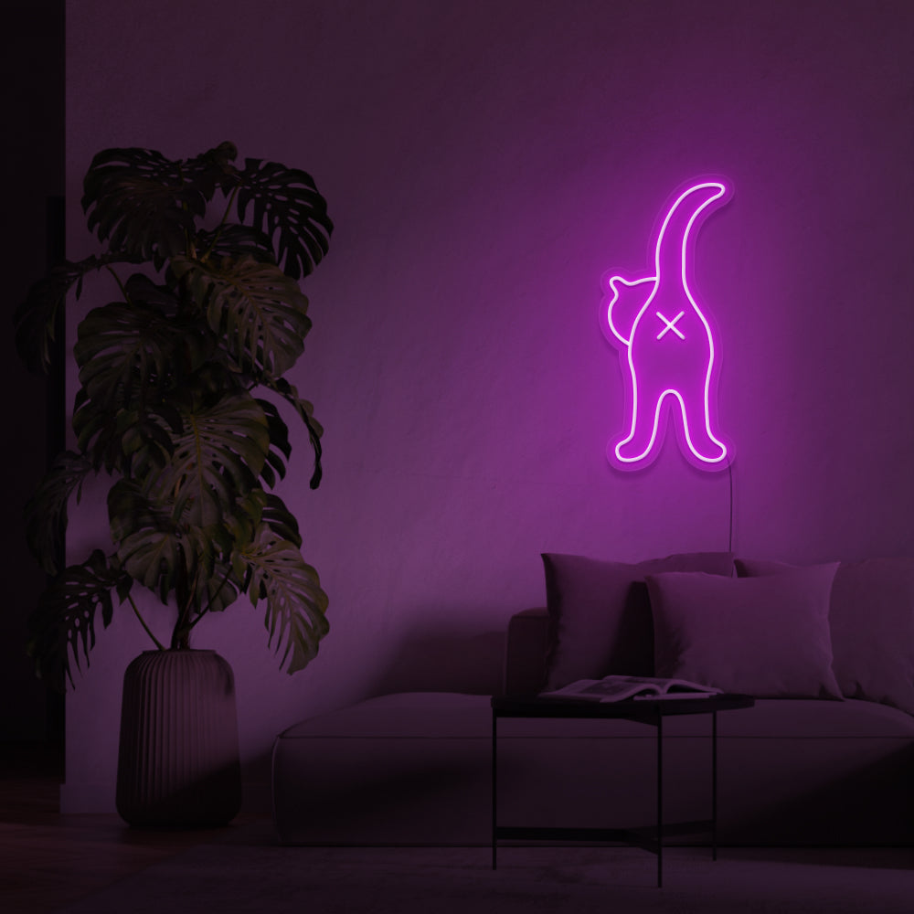 Cat v3 Neon Sign