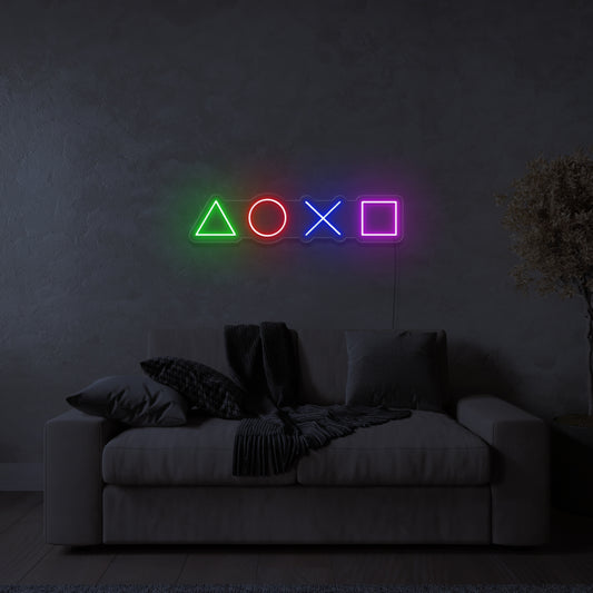 Playstation Neon Sign