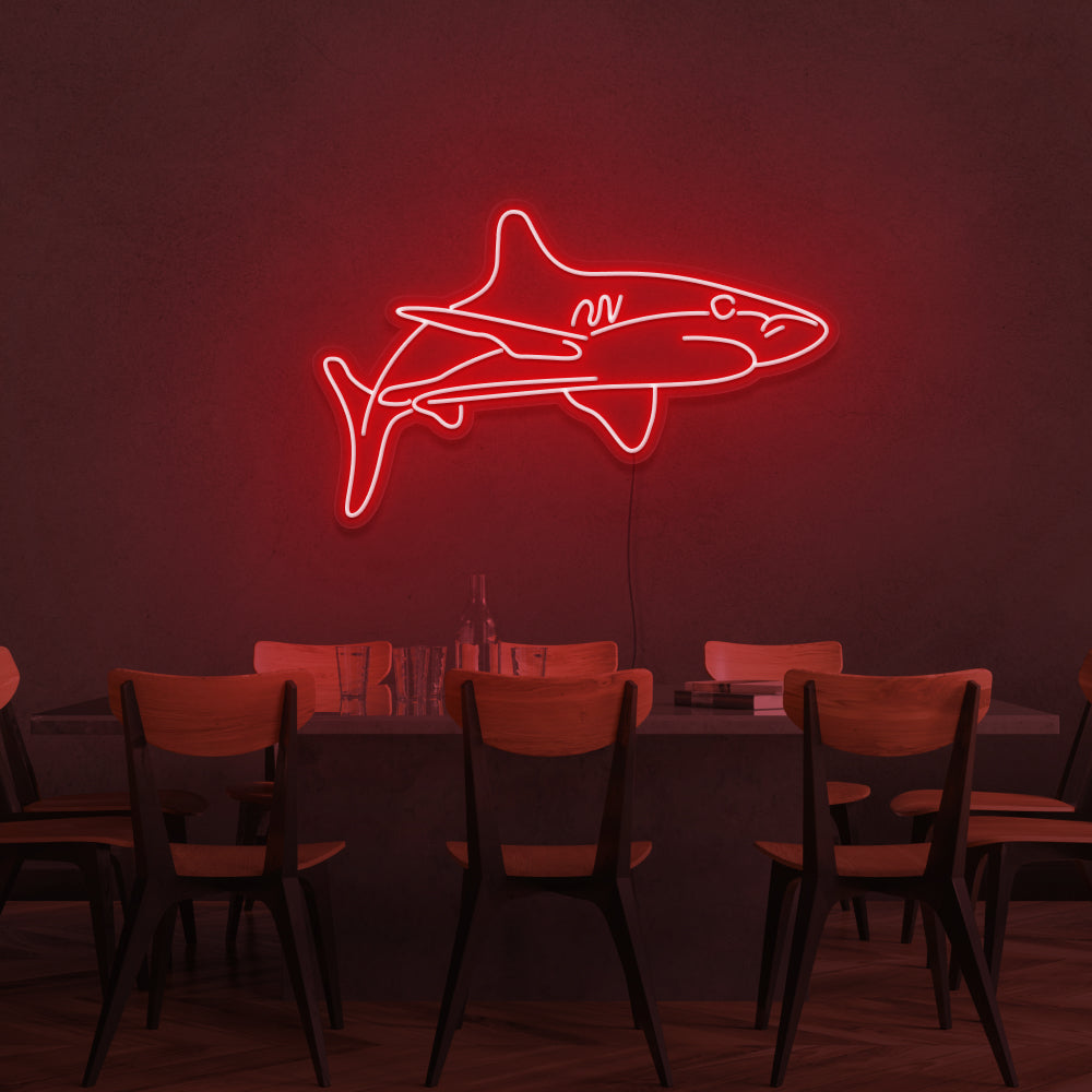 Shark Neon Sign