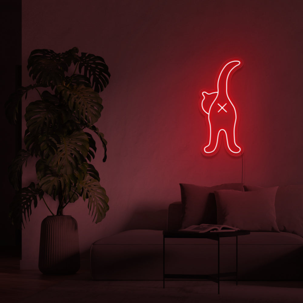 Cat v3 Neon Sign