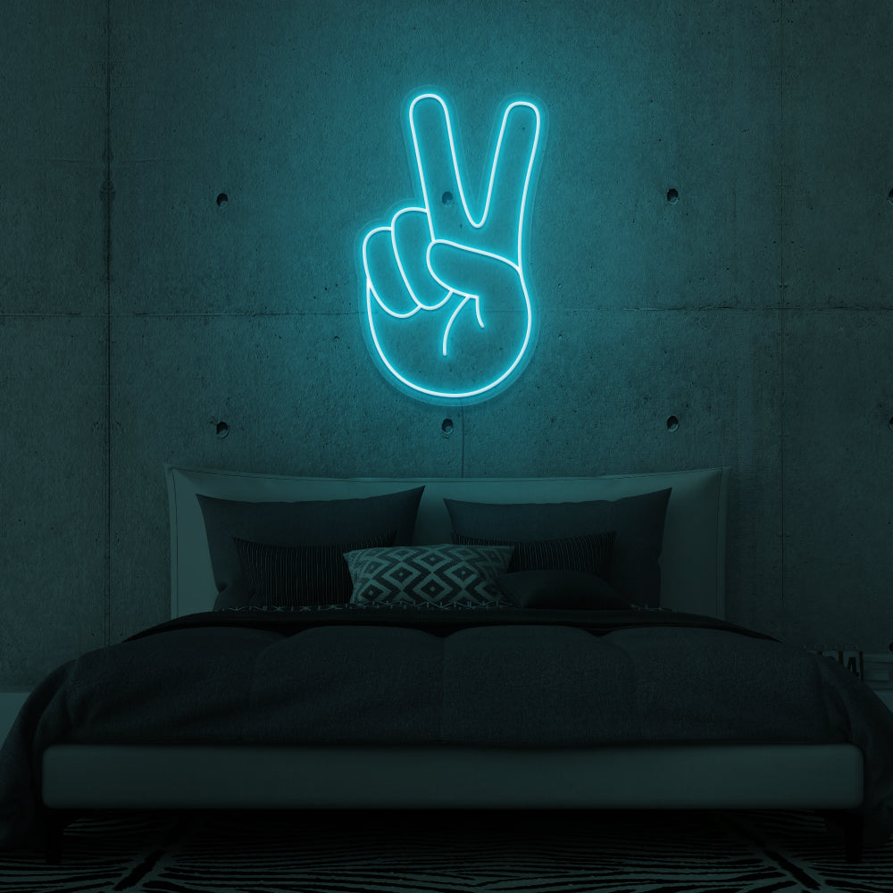 Peace Neon Sign