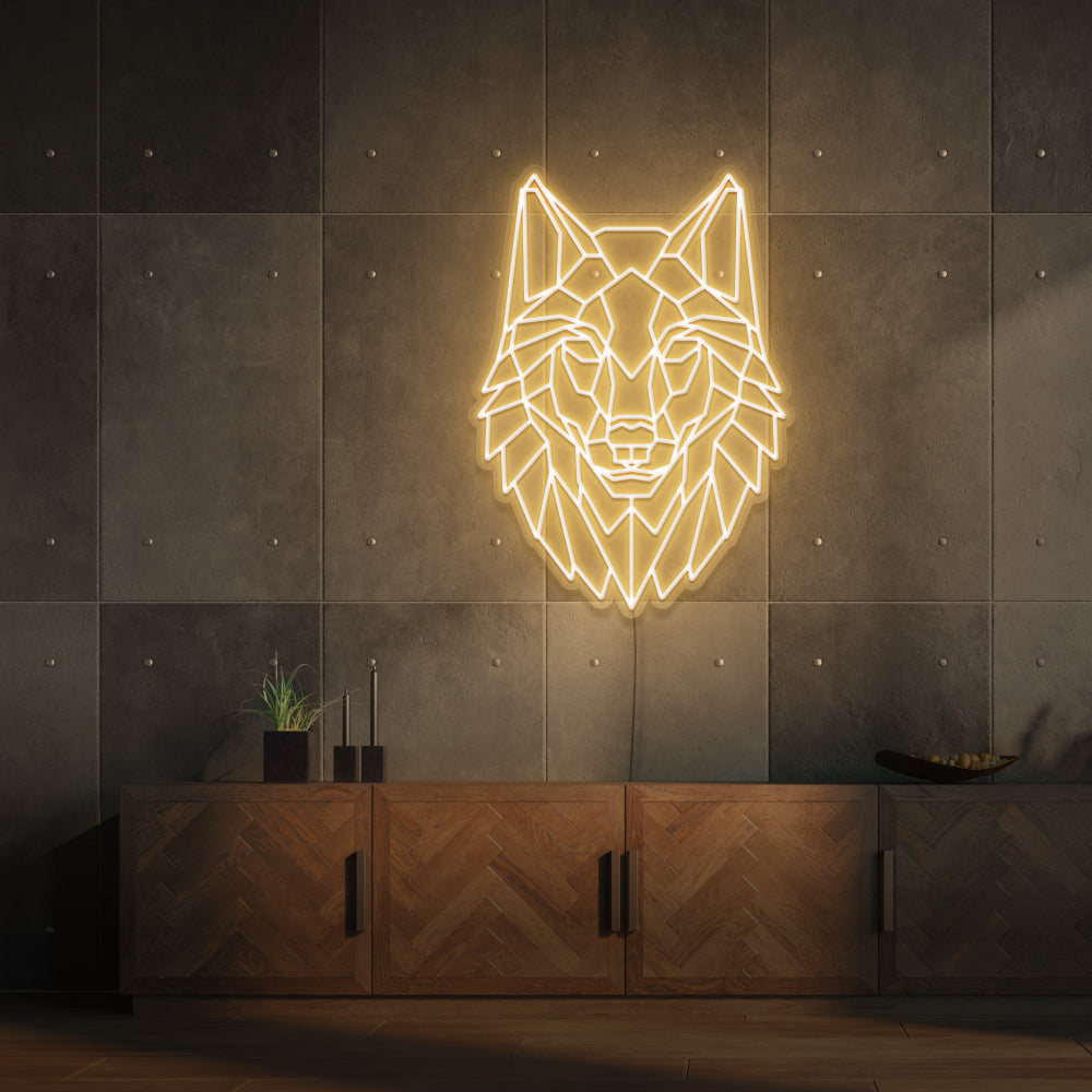 Wolf Neon Sign