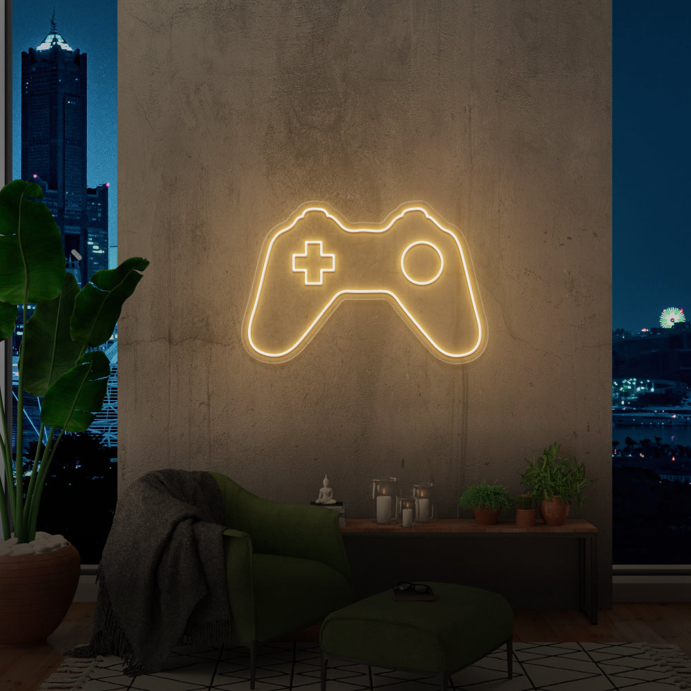 Gaming Controller Neon Sign