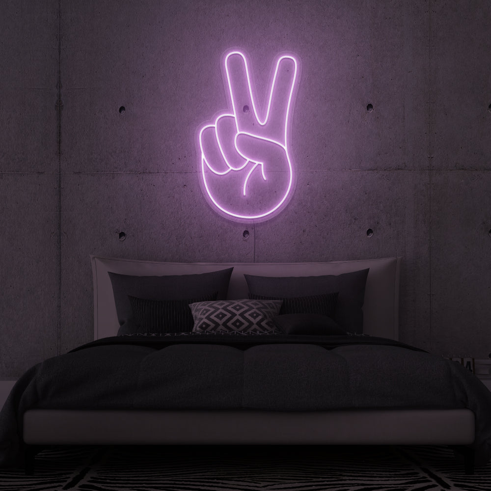 Peace Neon Sign